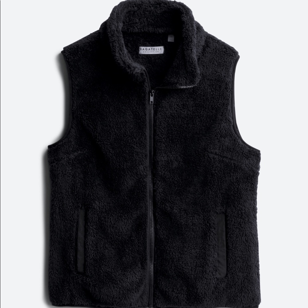 Furry Full Zip Vest